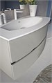 Тумба с раковиной подвесная CEZARES DALILA 75 Grigio Lucido 54924