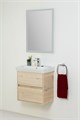 Тумба с раковиной подвесная BelBagno NEON 60 Pino Bianco, раковина белая NEON-600-2C-SO-PB;19050