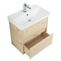 Тумба с раковиной подвесная BelBagno NEON 60 Pino Bianco, раковина белая NEON-600-2C-SO-PB;19050