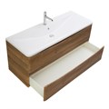 Тумба с раковиной подвесная BelBagno ACQUA 120 Rovere Rustico, раковина белая ACQUA-1200-2C-SO-RR;BB1200/455-LV-MR-ALR