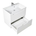 Тумба с раковиной подвесная BelBagno VITTORIA 90 Bianco Lucido, раковина белая VITTORIA-900-2C-SO-BL