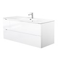 Тумба с раковиной подвесная BelBagno ETNA 120 Bianco Lucido, раковина белая ETNA-1200-2C-SO-BL-P;BB1200ETL