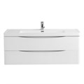 Тумба с раковиной подвесная BelBagno ANCONA-N 120 Bianco Lucido, раковина белая ANCONA-N-1200-2C-SO-BL;EA-1200-LVB
