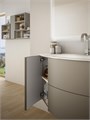 Тумба со стеклянной раковиной подвесная CEZARES EDEN 91 Grigio talpa opaco, раковина белая 55069;82399