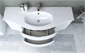Тумба с раковиной подвесная CEZARES VAGUE 138 Bianco Lucido 44220;44222;44228