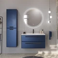 Тумба с раковиной подвесная CEZARES ECO 75 Sapfiro, раковина белая ECO-750-2C-SO-SPF-P;CZR-750/480-LV-MR-ECO