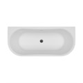 Ванна акриловая Azario ENGELS 1700x750x580 пристенная, в комплекте с сифоном и металлической рамой (ENG17075) ENG17075