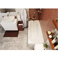 АРОНИЯ-Ванна акриловая прямоугольная 160х75 см, без панели и каркаса, белая VPBA160ARN2X-04 VPBA160ARN2X-04
