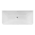 Ванна акриловая Azario RODEN 1700х750х580 пристенная, в комплекте с сифоном и металлической рамой (AZ-6715-2) AZ-6715-2
