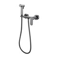 Гигиенический душ со смесителем Haiba оружейная сталь (HB5516-3) HB5516-3