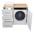 Респект -110 Тумба с 3 ящ. под стиральную машину левая Э-Рес01110-13ЯЛ