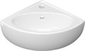 Раковина угловая Керамин Лаго 45 450х350х170 подвесная, крепление в комплекте, белый (Раковина угловая Керамин Лаго 55 555х430х120 подвесная, крепление в комплекте, белый (CS00087558)) CS00087559