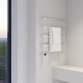 Полотенцесушитель электрический ABBER Charme AH4004MW белый матовый AH4004MW