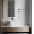 Полотенцесушитель электрический ABBER Charme AH4005 хром AH4005