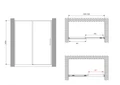 Душевая дверь ABBER Komfort AG93130B AG93130B