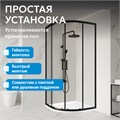 Душевой уголок ABBER Schwarzer Diamant AG01100B AG01100B