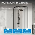 Душевой уголок ABBER Schwarzer Diamant AG01100B AG01100B
