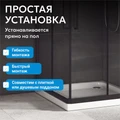 Душевой уголок ABBER Schwarzer Diamant AG02100BH AG02100BH