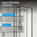 Душевой уголок ABBER Schwarzer Diamant AG02100BH AG02100BH