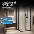 Душевой уголок ABBER Schwarzer Diamant AG30100BH-S75B AG30100BH-S75B