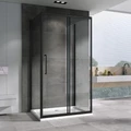 Душевой уголок ABBER Schwarzer Diamant AG30100BH-S80B-S80B AG30100BH-S80B-S80B