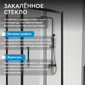 Душевой уголок ABBER Schwarzer Diamant AG30100BH-S80B-S80B AG30100BH-S80B-S80B