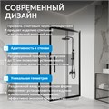 Душевой уголок ABBER Schwarzer Diamant AG30110BH-S80B-S80B AG30110BH-S80B-S80B