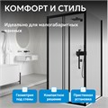 Душевой уголок ABBER Schwarzer Diamant AG30140BH-S85B-S85B AG30140BH-S85B-S85B