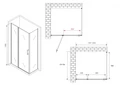 Душевой уголок ABBER Sonnenstrand AG04120S-S75 AG04120S-S75