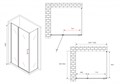 Душевой уголок ABBER Sonnenstrand AG04130S-S90 AG04130S-S90