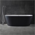 Акриловая ванна ABBER AB9216-1.7MB черная матовая AB9216-1.7MB