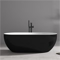 Акриловая ванна ABBER AB9241MB черная матовая AB9241MB