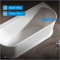 Акриловая ванна ABBER AB9276 белая AB9276