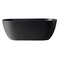 Ванна из искусственного камня ABBER Frankfurt AM9941B черная матовая AM9941B