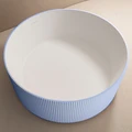 Ванна из искусственного камня ABBER Stein AS9679Blau голубая AS9679Blau