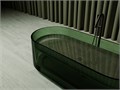 Прозрачная ванна ABBER Kristall AT9708Emerald зеленая AT9708Emerald