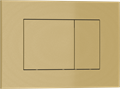 Кнопка смыва IBERICA BLANCA ESTI-S ABS-пластик, золото матовое (IB.B085.005.000) IB.B085.005.000
