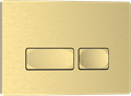 Кнопка смыва IBERICA BLANCA ESTI-R ABS-пластик, золото матовое (IB.B021.005.000) IB.B021.005.000