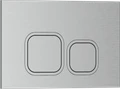 Кнопка смыва IBERICA BLANCA ESTI-Q ABS-пластик, хром матовый (IB.B083.004.002) IB.B083.004.002