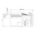 Аэратор NEOPERL CASCADE D.24 Lemark внутр (NP13301-BL) NP13301-BL