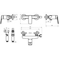 Смеситель Lemark Verba с гигиеническим душем (LM11418C) LM11418C