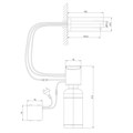 Дозатор для жидкого мыла Lemark Project  встраиваемый бесконтактный (LM4641CE) LM4641CE