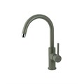 Смеситель для кухни Lemark COMFORT с подключением к фильтру питьевой воды, цвет: серый шёлк (LM3073PGS) LM3073PGS