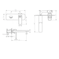 Смеситель для раковины Lemark Ursus (LM7226BL) LM7226BL
