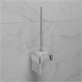 Ёршик для унитаза Lemark SMOOTH LINE с держателем, хром (9761019) 9761019