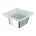 Мыльница Lemark SMOOTH LINE с держателем, хром (9741016) 9741016