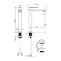 Смеситель Lemark для раковины Mista (LM6409WG) LM6409WG