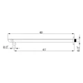 Держатель для верхнего душа Lemark (LM4987CW) LM4987CW