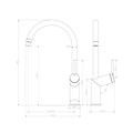 Смеситель для кухни Lemark Minima (LM3805C) для кухни LM3805C