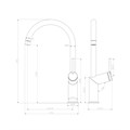 Смеситель для кухни Lemark Minima (LM3805C) для кухни LM3805C